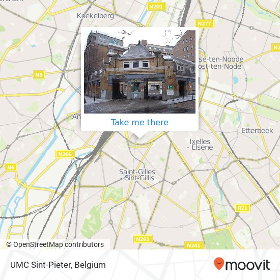UMC Sint-Pieter plan