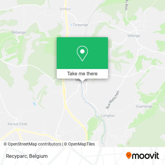 Recyparc map