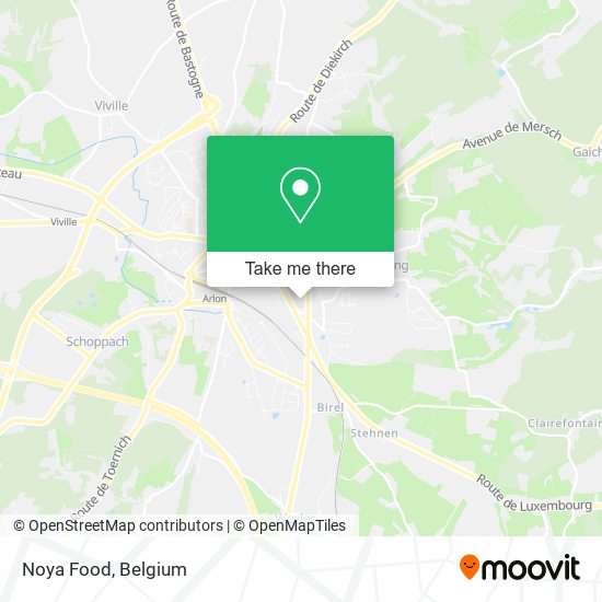 Noya Food map