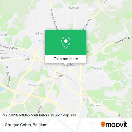 Optique Cohrs map