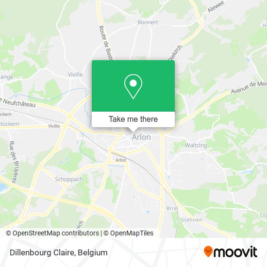 Dillenbourg Claire map