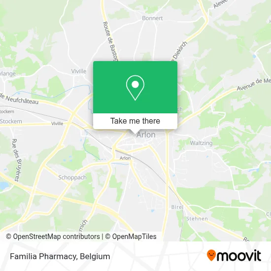 Familia Pharmacy map