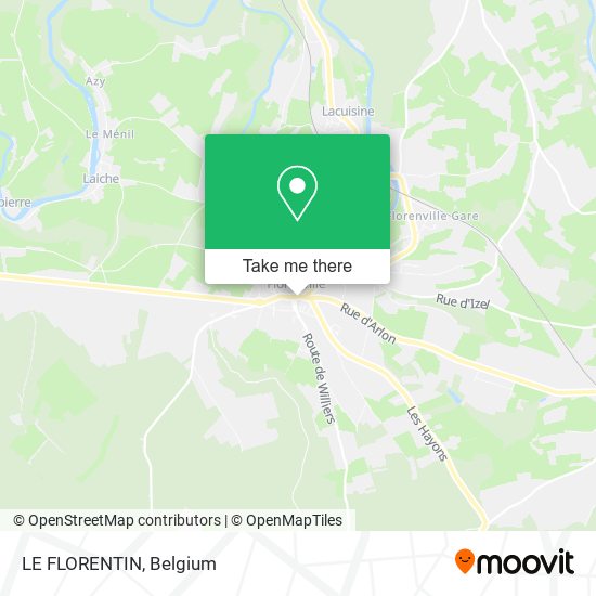 LE FLORENTIN map