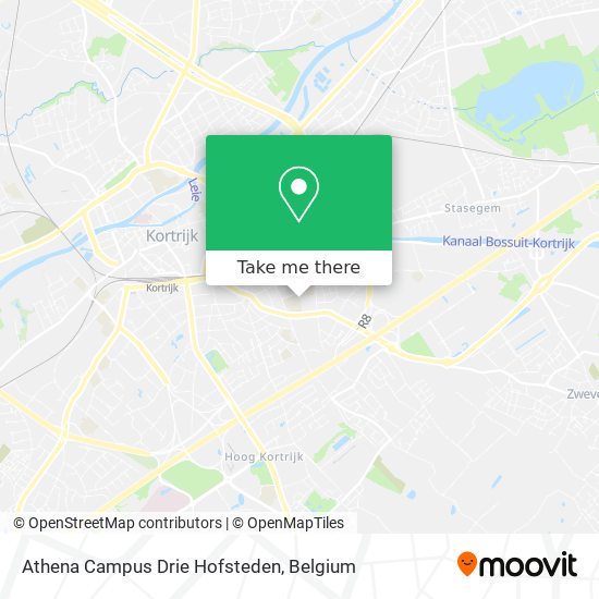 Athena Campus Drie Hofsteden plan