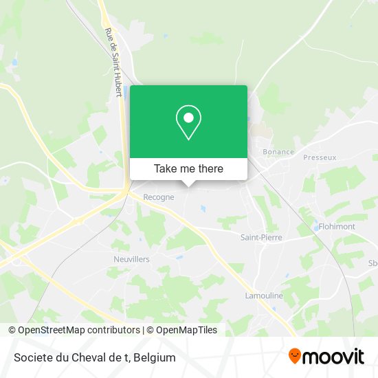 Societe du Cheval de t map