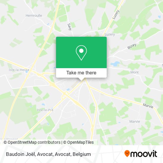 Baudoin Joël, Avocat, Avocat map