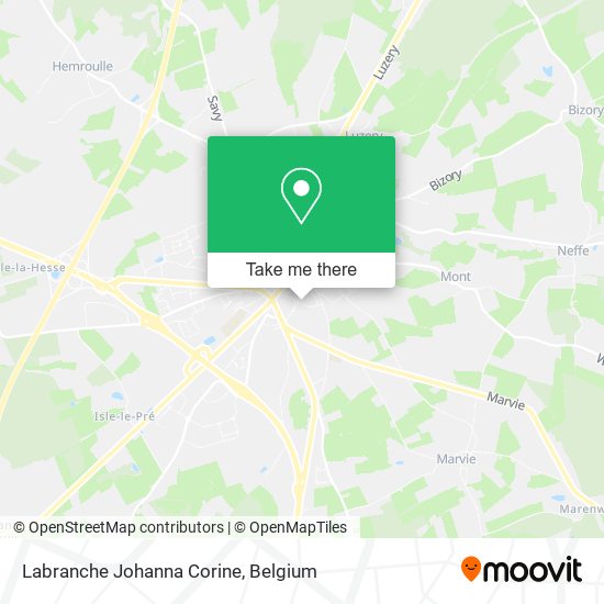 Labranche Johanna Corine map