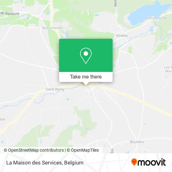 La Maison des Services map