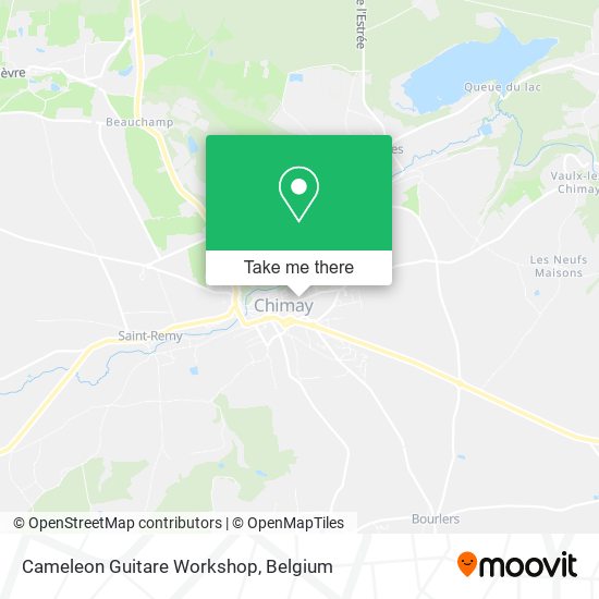 Cameleon Guitare Workshop map