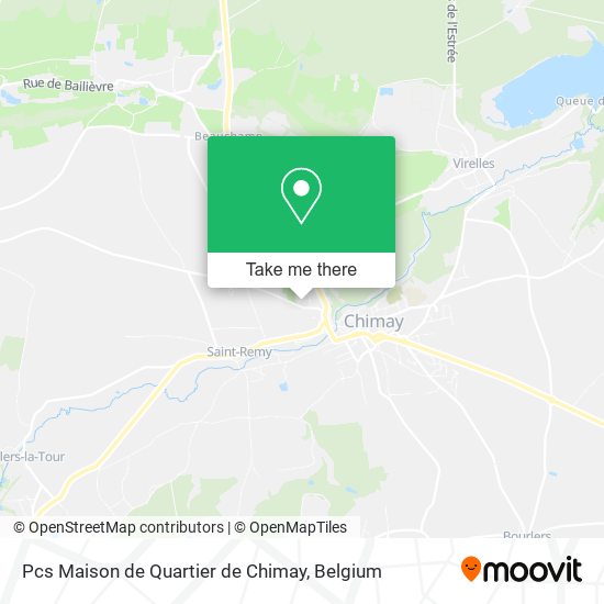 Pcs Maison de Quartier de Chimay plan