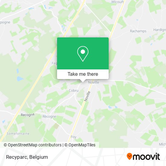 Recyparc map