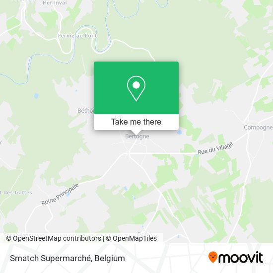 Smatch Supermarché map