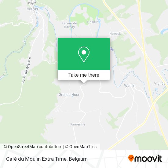 Café du Moulin Extra Time map