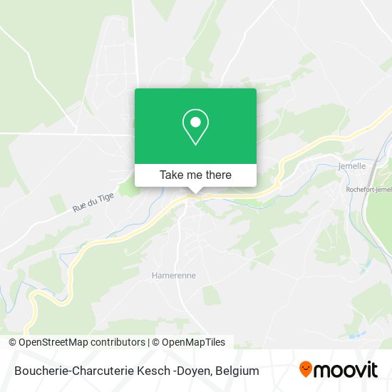 Boucherie-Charcuterie Kesch -Doyen plan