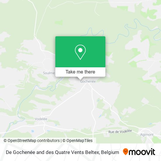 De Gochenée and des Quatre Vents Beltex map