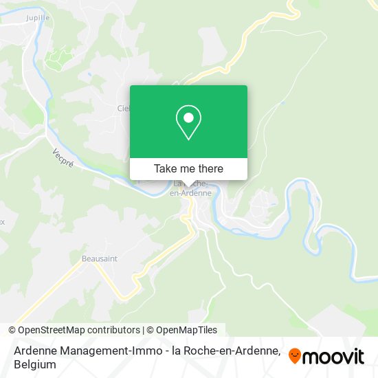 Ardenne Management-Immo - la Roche-en-Ardenne plan