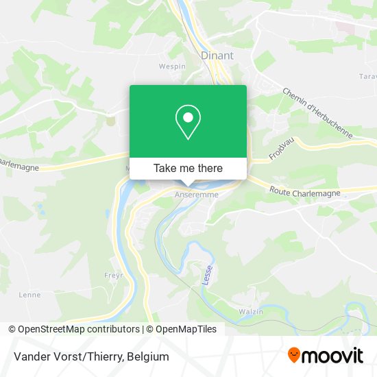 Vander Vorst/Thierry map