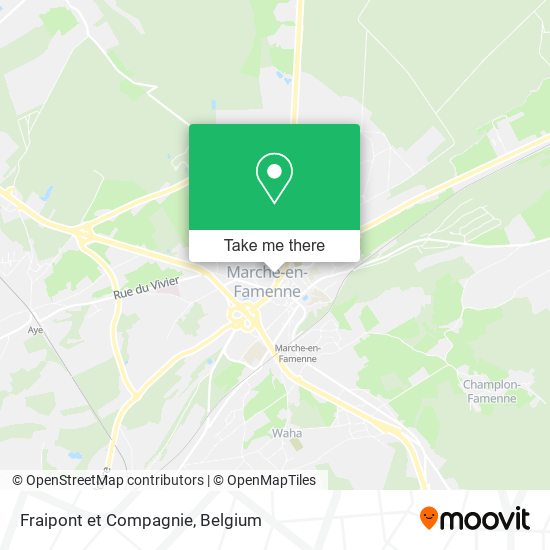 Fraipont et Compagnie map