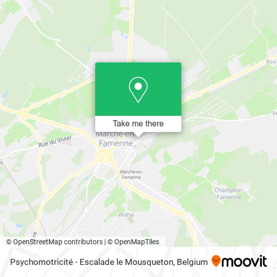 Psychomotricité - Escalade le Mousqueton map