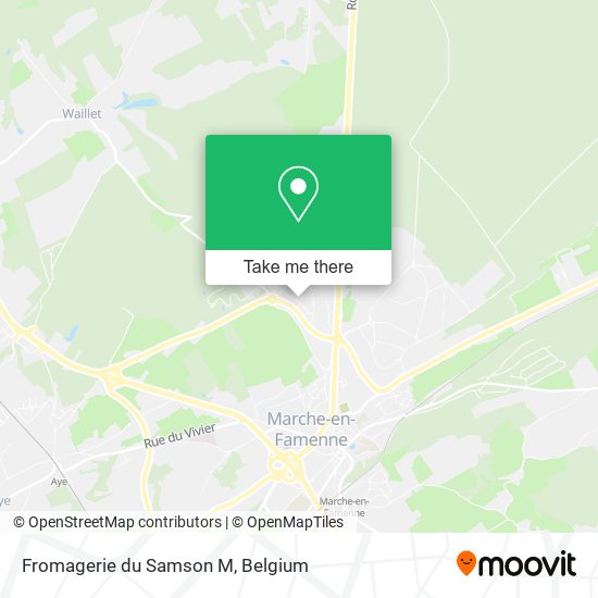 Fromagerie du Samson M map