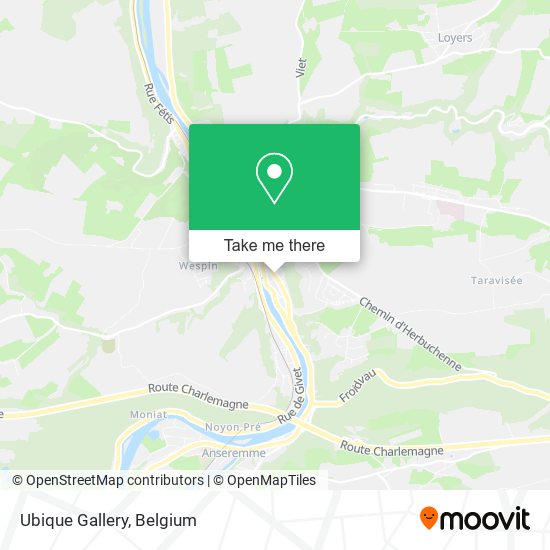Ubique Gallery map