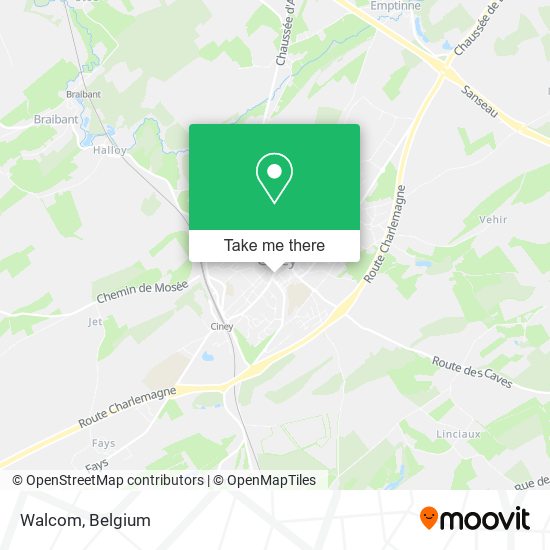 Walcom map