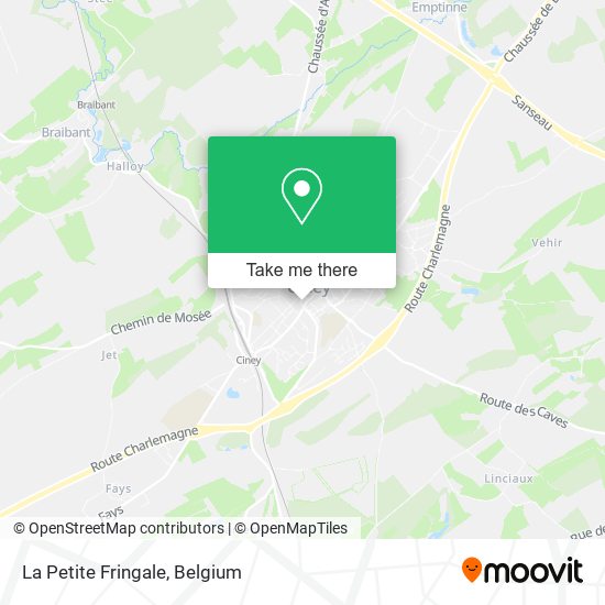 La Petite Fringale map