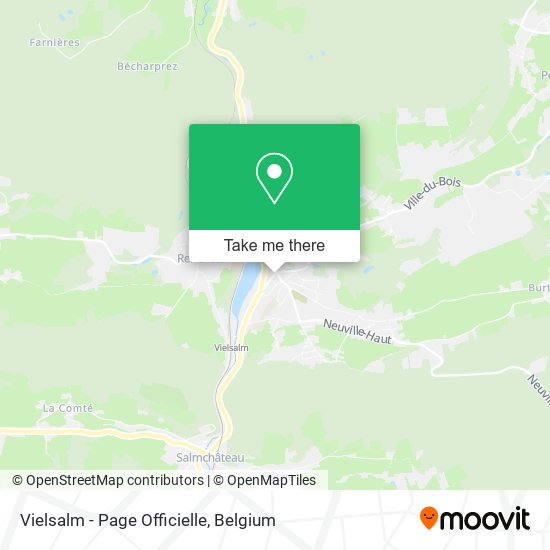 Vielsalm - Page Officielle map