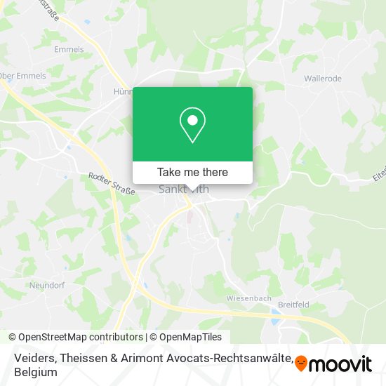 Veiders, Theissen & Arimont Avocats-Rechtsanwâlte map