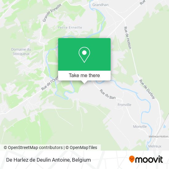 De Harlez de Deulin Antoine map