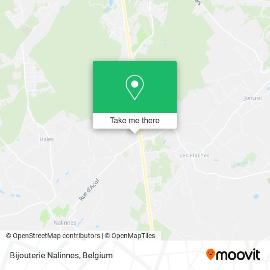 Bijouterie Nalinnes plan