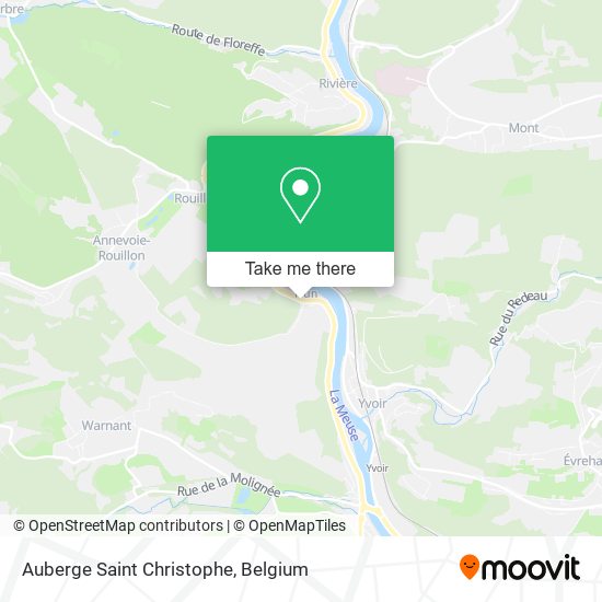 Auberge Saint Christophe map