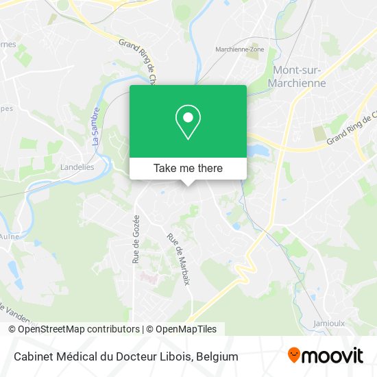 Cabinet Médical du Docteur Libois plan
