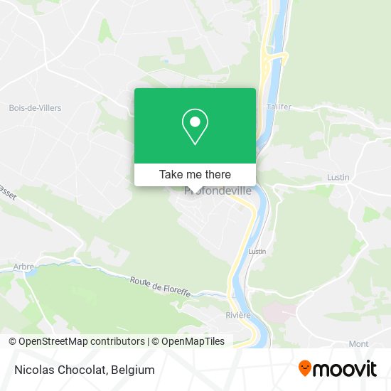 Nicolas Chocolat map