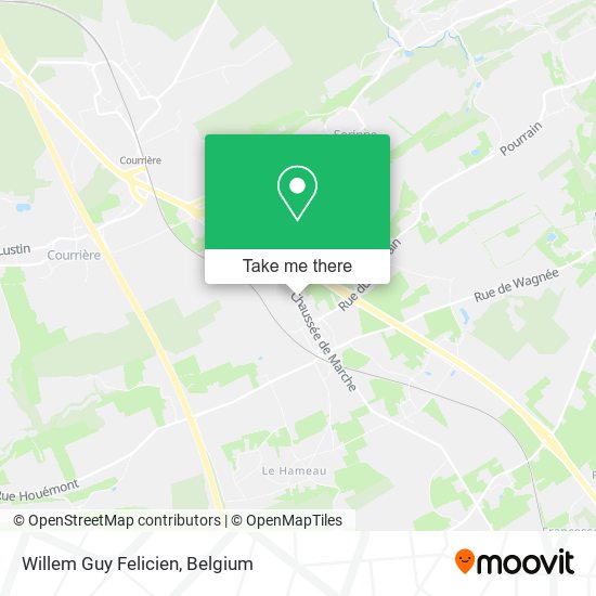 Willem Guy Felicien map