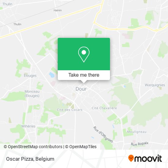 Oscar Pizza map