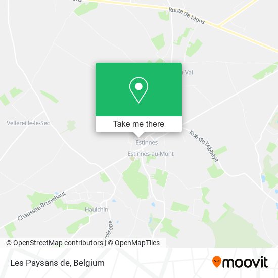 Les Paysans de map