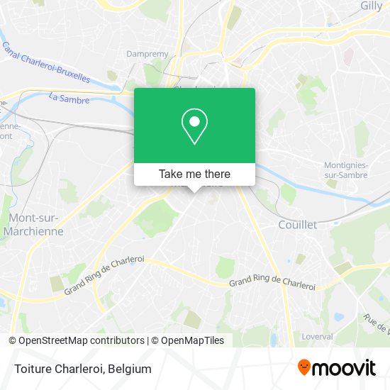 Toiture Charleroi plan