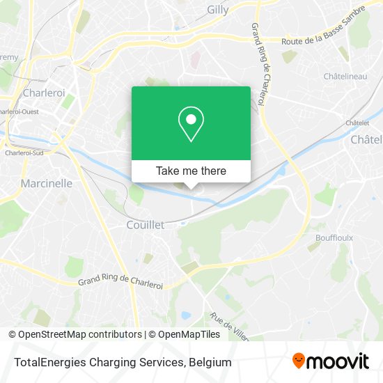 TotalEnergies Charging Services map