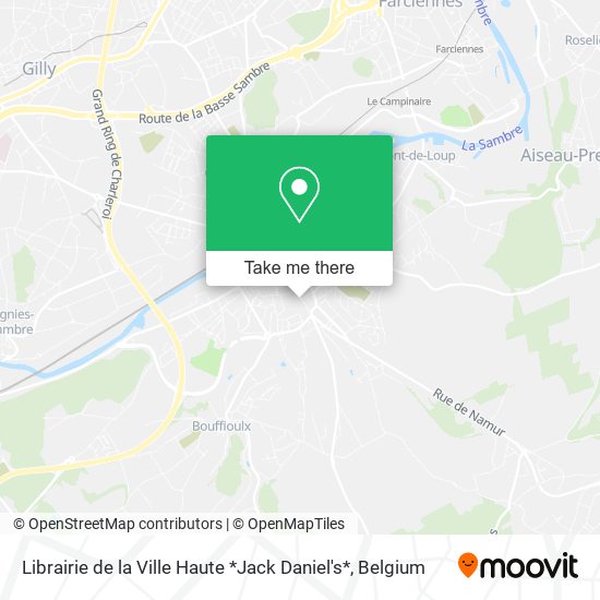 Librairie de la Ville Haute *Jack Daniel's* map