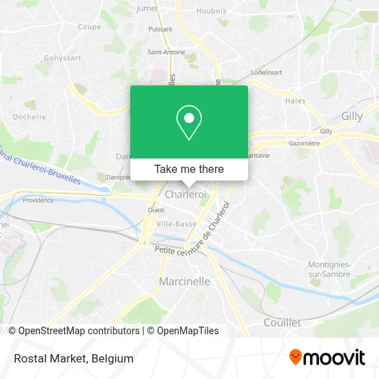 Rostal Market map