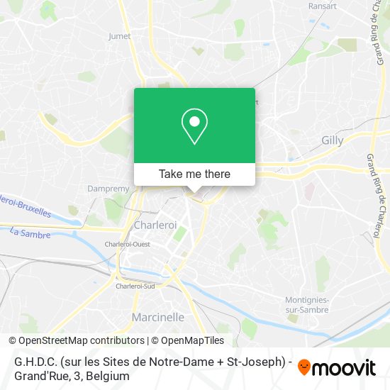G.H.D.C. (sur les Sites de Notre-Dame + St-Joseph) - Grand'Rue, 3 map