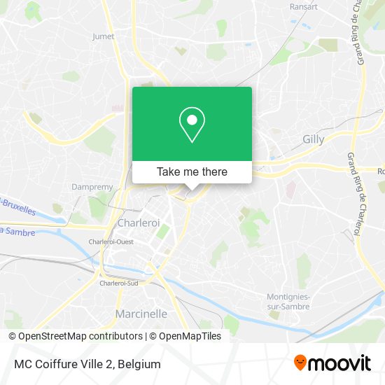 MC Coiffure Ville 2 map