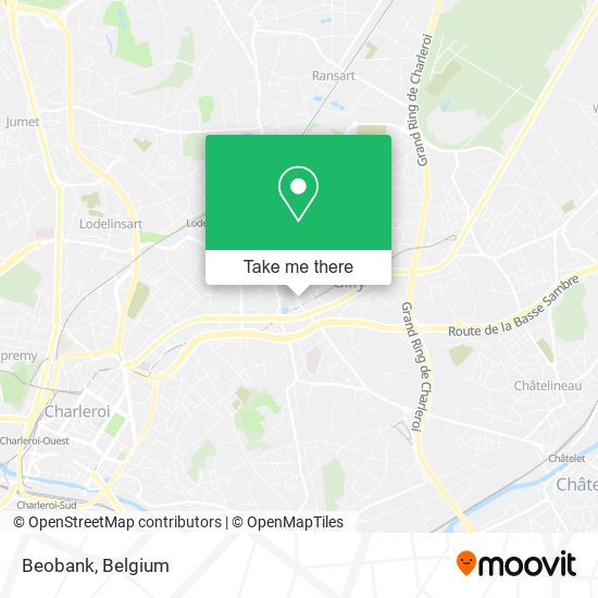 Beobank map