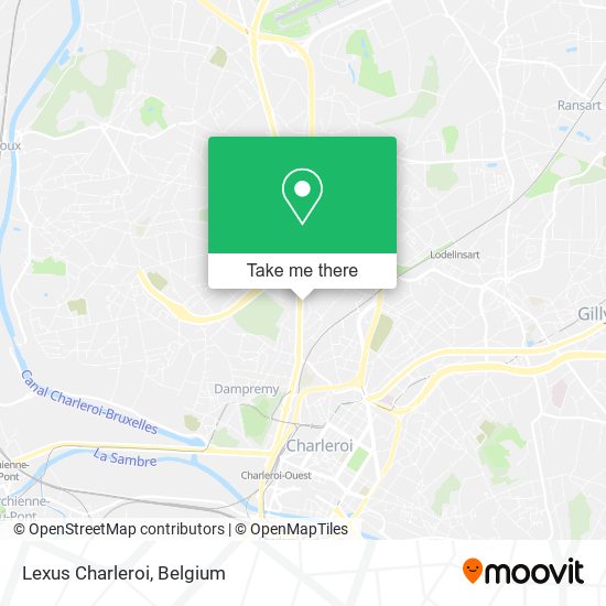 Lexus Charleroi map