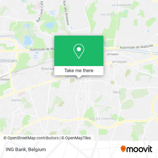 ING Bank map