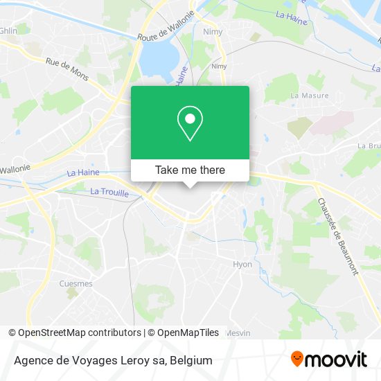 Agence de Voyages Leroy sa map