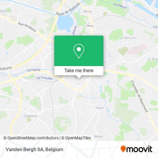 Vanden Bergh SA map