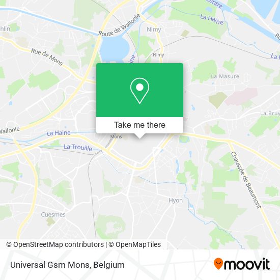 Universal Gsm Mons map