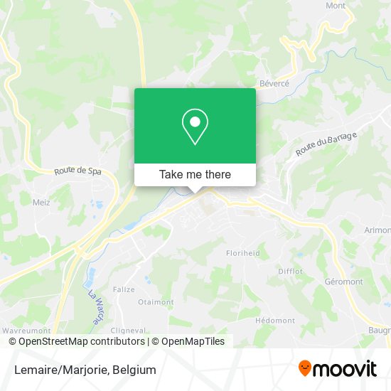 Lemaire/Marjorie map